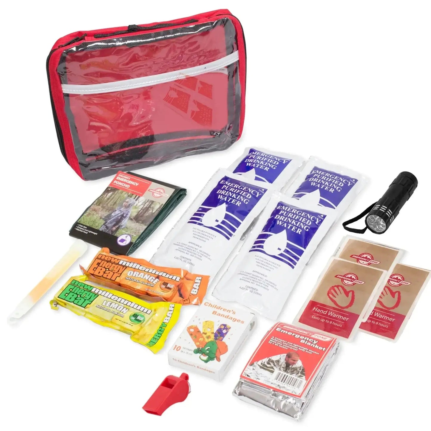 mini survival mate compact children's survival kit under 3 lbs
