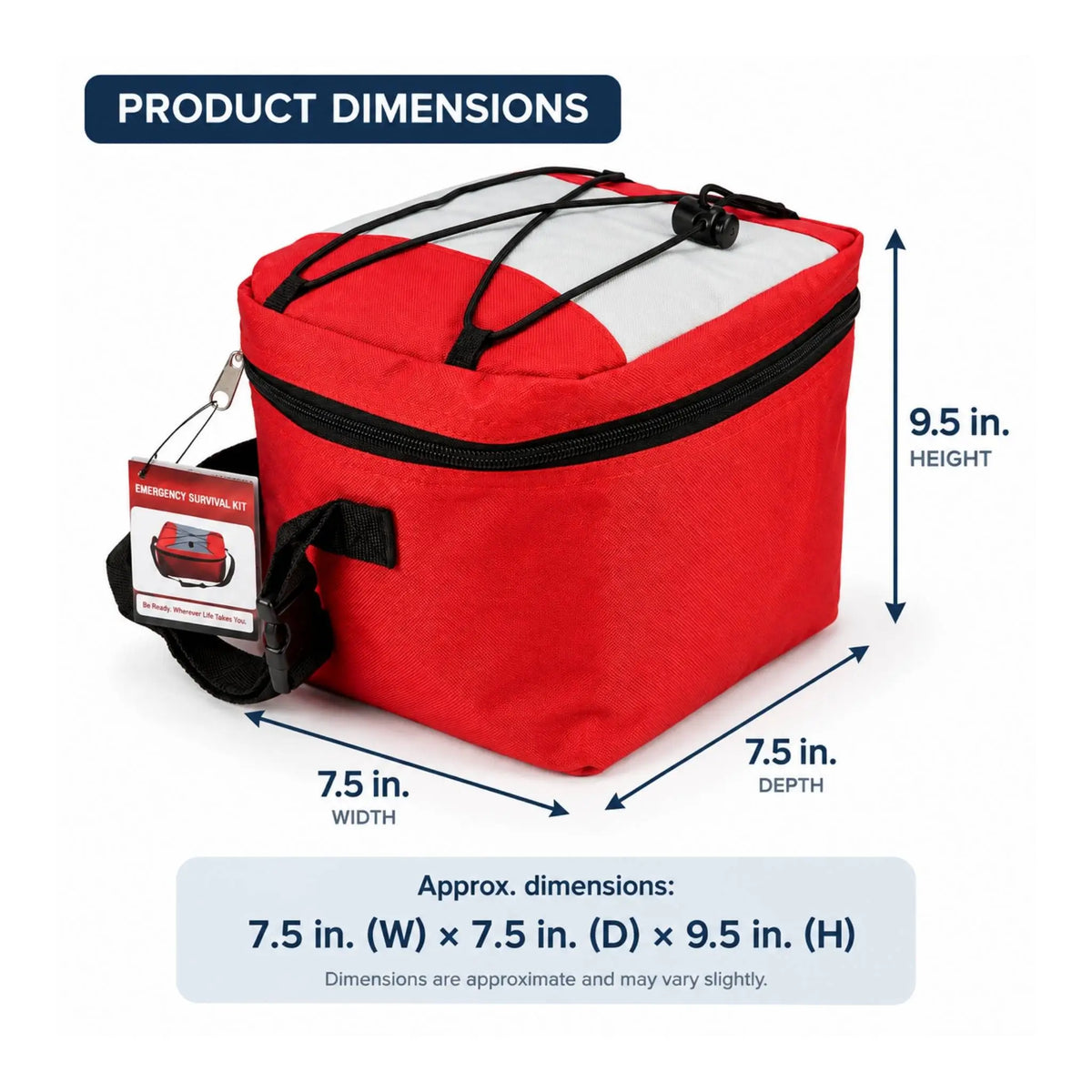 measurements of firstmile kit