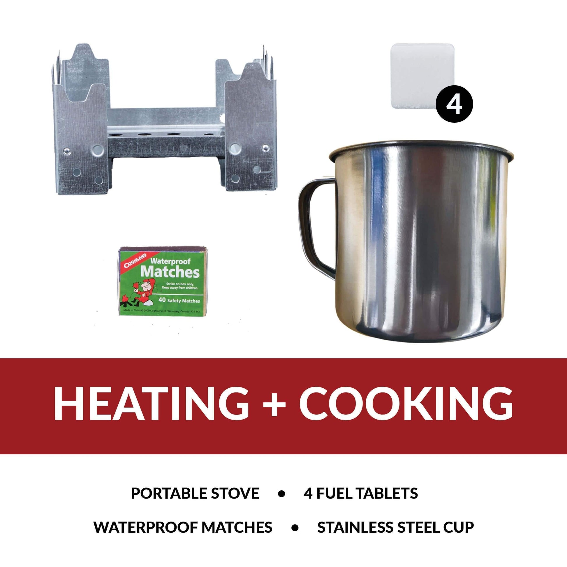 Surestep heating and cooking plus contents